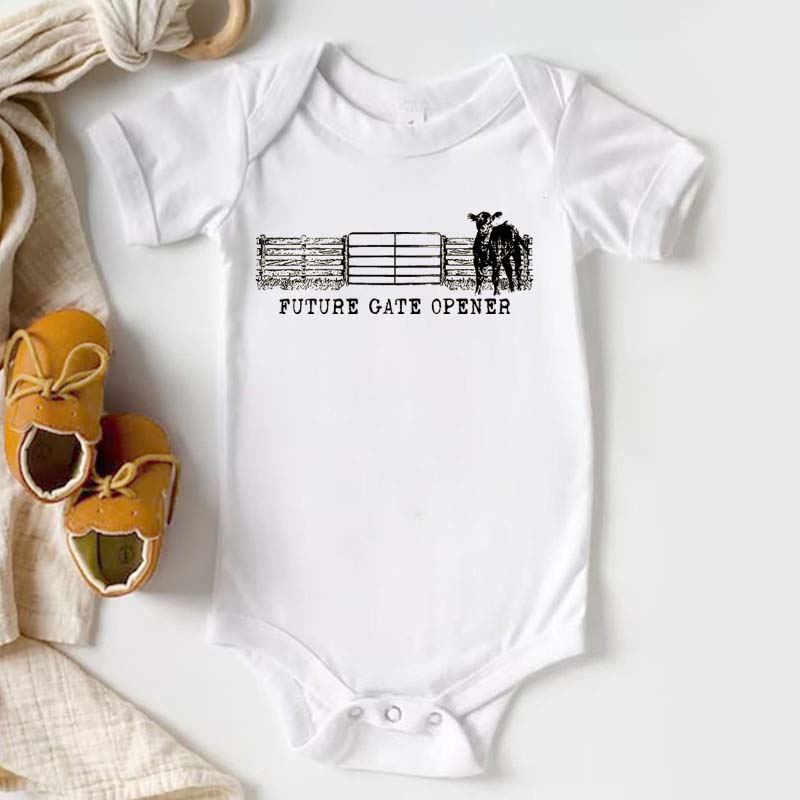 Future Gate Opener Bodysuit For Baby