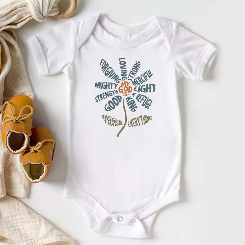 Baby Bodysuit - My God Is... Christian Kids Shirts & Bodysuit
