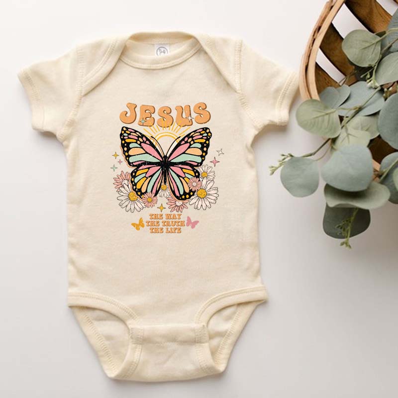 Jesus The Way The Truth The Life Butterfly, Jesus Butterfly Shirt