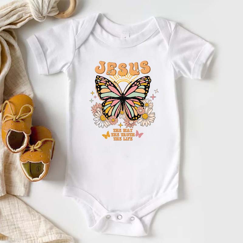 Jesus The Way The Truth The Life Butterfly, Jesus Butterfly Shirt