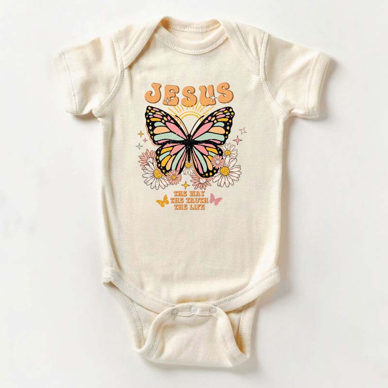 Jesus The Way The Truth The Life Butterfly, Jesus Butterfly Shirt