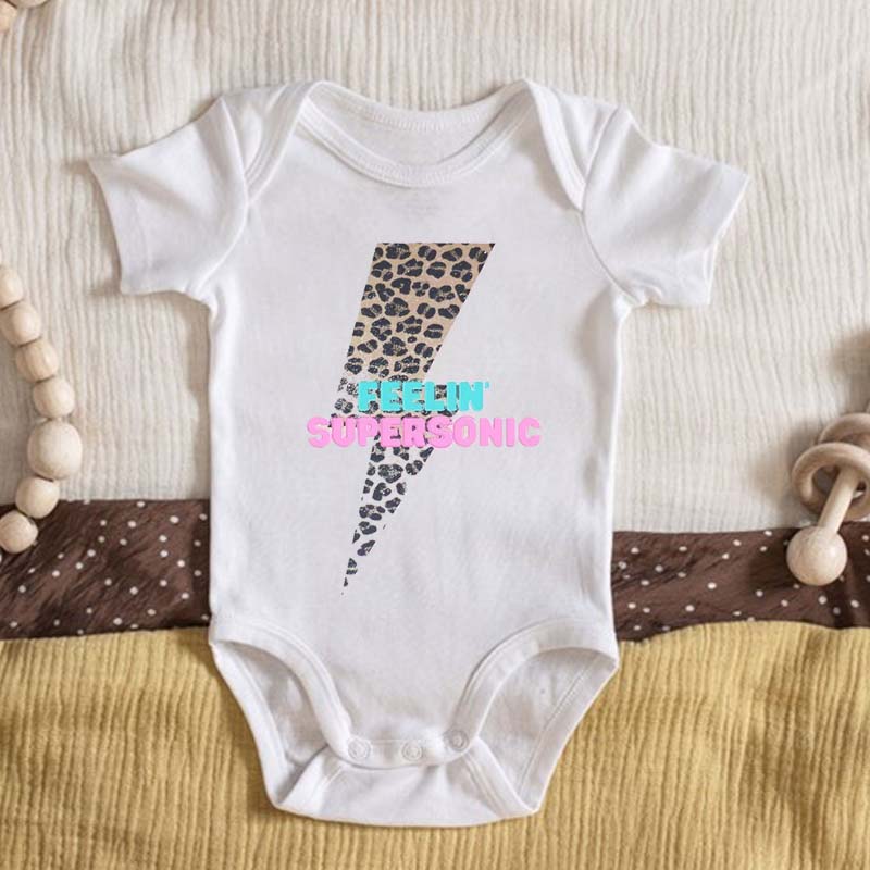 Rock Leopard Bodysuit For Baby