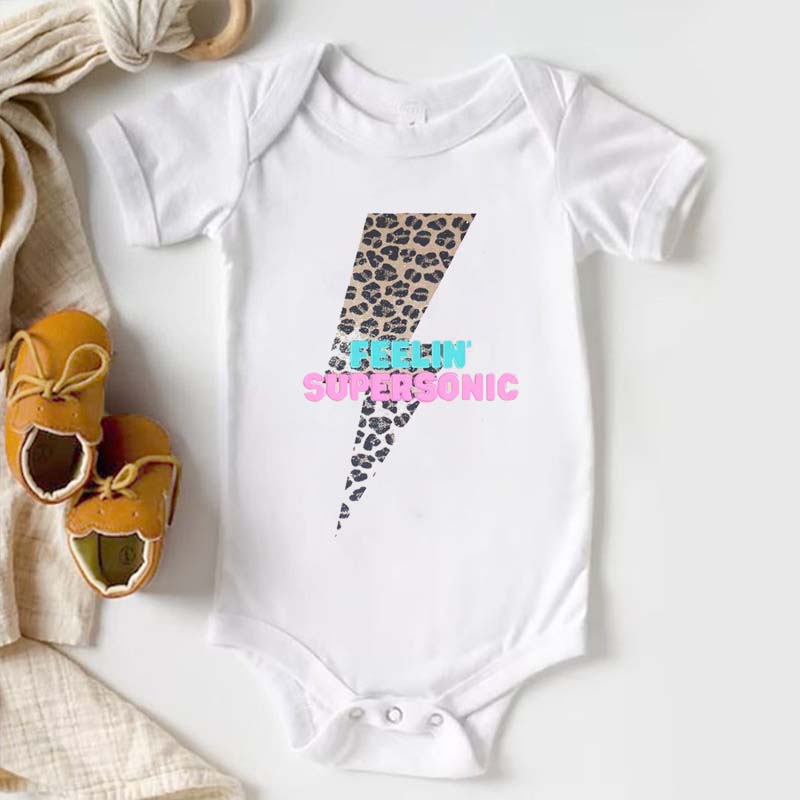 Rock Leopard Bodysuit For Baby