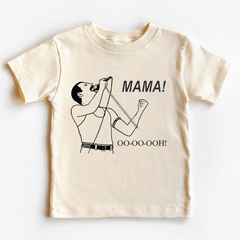 Mama Oo - Oo - Ooh - Queen Kids Shirt