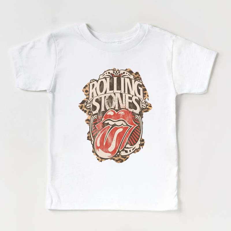 Rock n Roll Retro Rock Music Band Kids Shirt