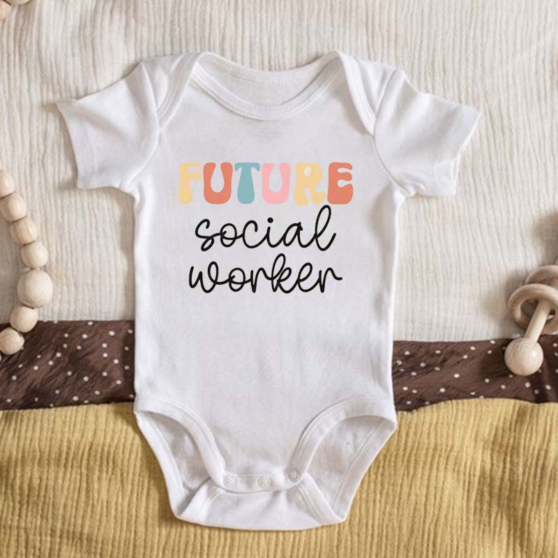 Profession Social Worker Bodysuit For Baby