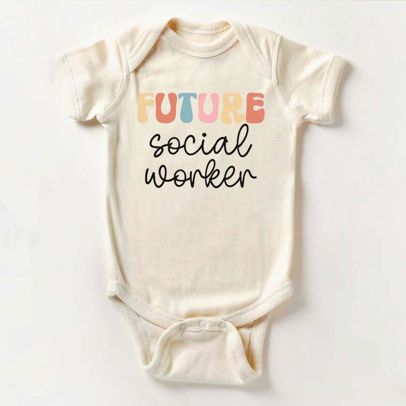 Profession Social Worker Bodysuit For Baby