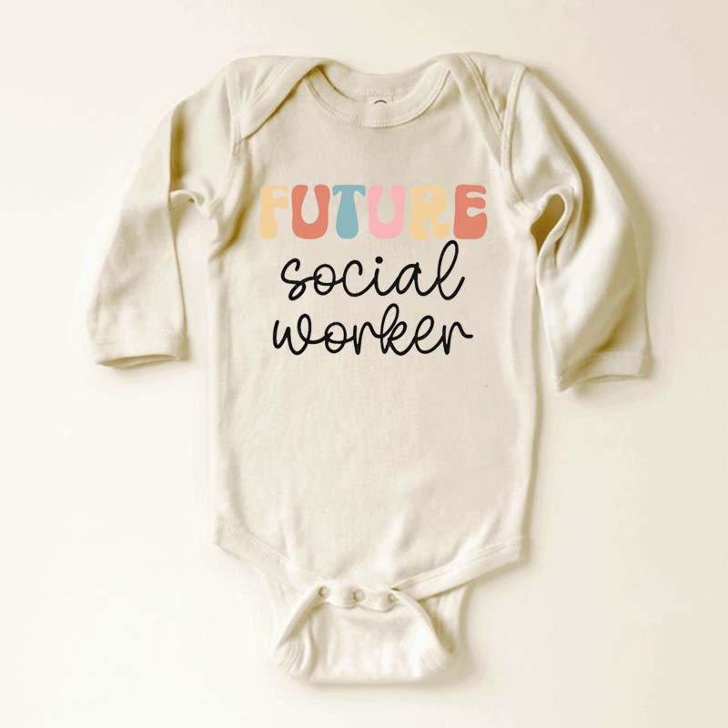 Profession Social Worker Bodysuit For Baby