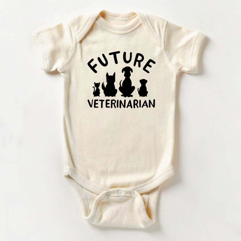 Future Veterinarian Dog Lover Bodysuit For Baby
