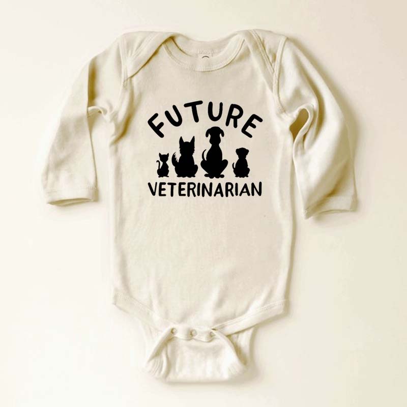 Future Veterinarian Dog Lover Bodysuit For Baby