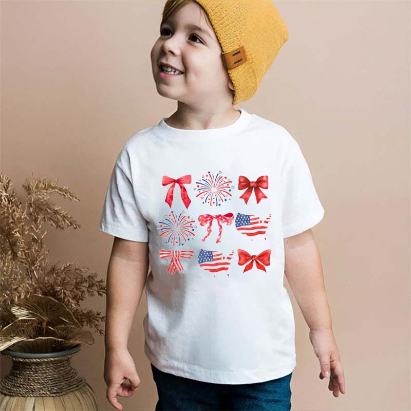 [Copy][Youth Shirt / 2-14 Years]American Fourth of July Kid onesie Kid Shirt