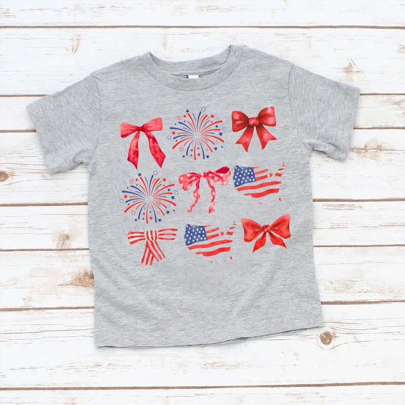 [Copy][Youth Shirt / 2-14 Years]American Fourth of July Kid onesie Kid Shirt
