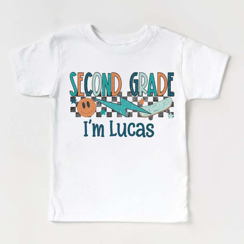Second Grade First Day Of School Shirt Back To School