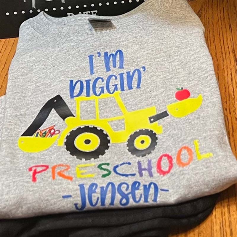 Custom Preschool Shirt I'm Diggin' Preschool Shirt