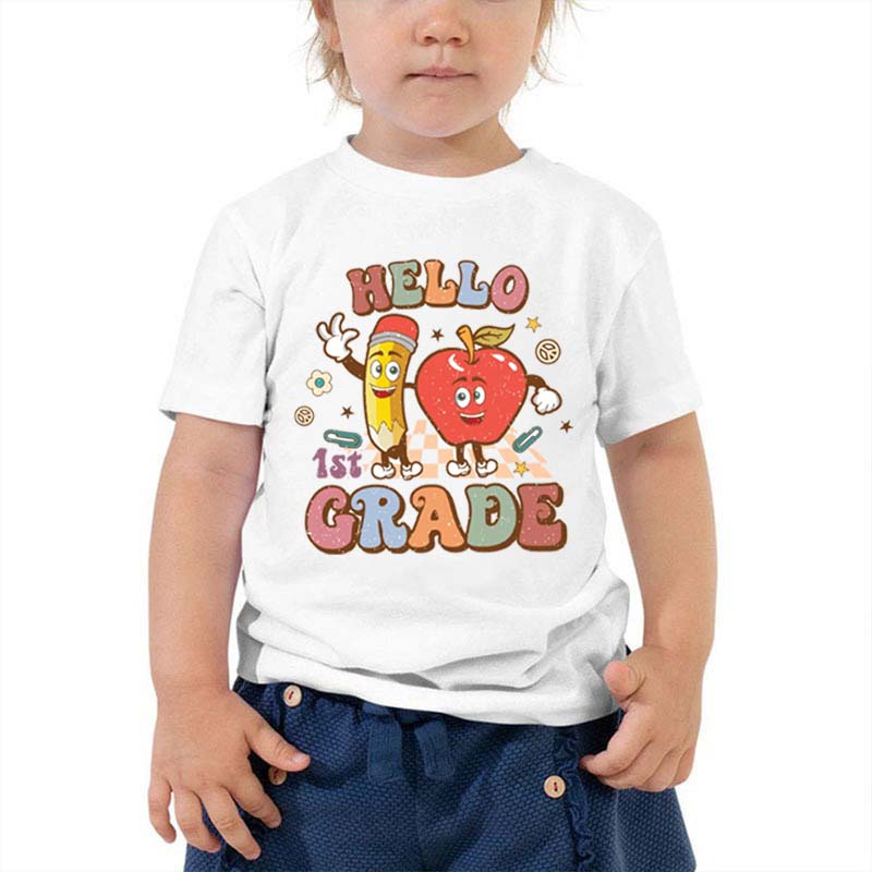 Back To School Shirt Personalized First Day Of School Kids Shirt