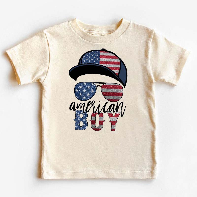 [Youth Shirt / 2-14 Years]Digital Download July 4th  USA Memorial Day Daddy and Me