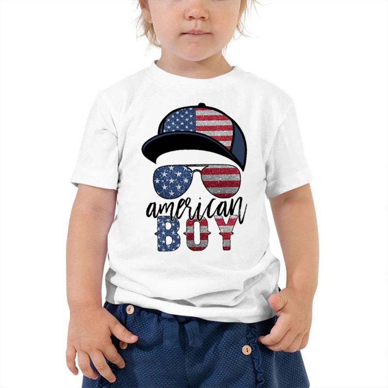 [Youth Shirt / 2-14 Years]Digital Download July 4th  USA Memorial Day Daddy and Me