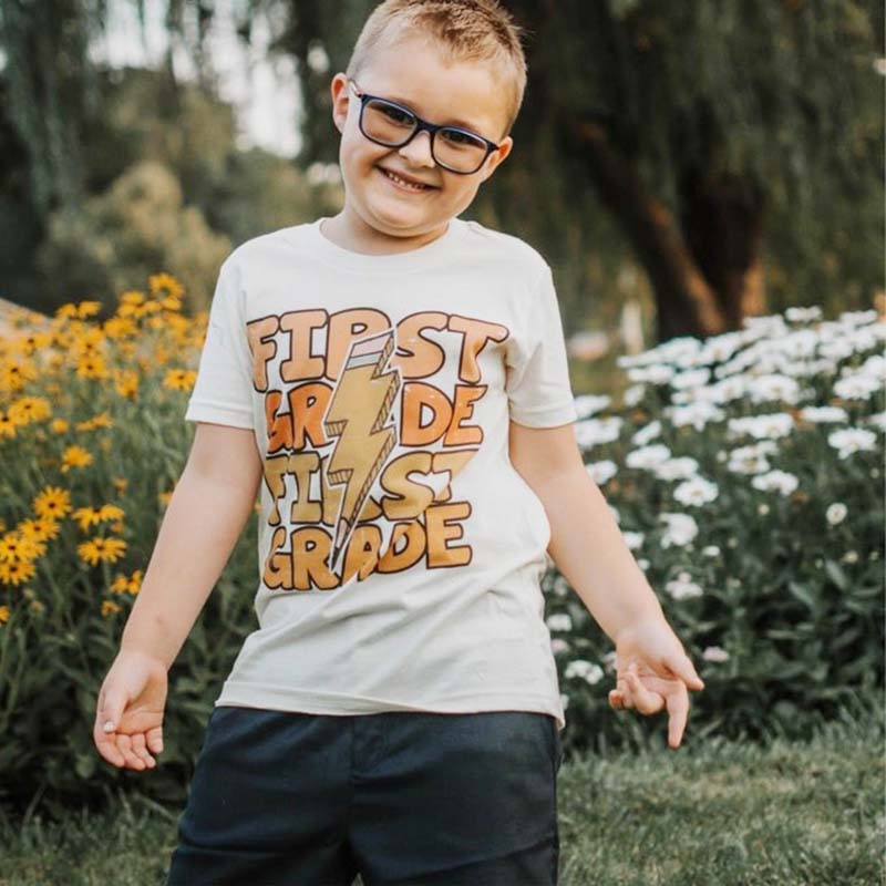 First Grade T-shirt, 1-5 Grade Back To School T-shirt