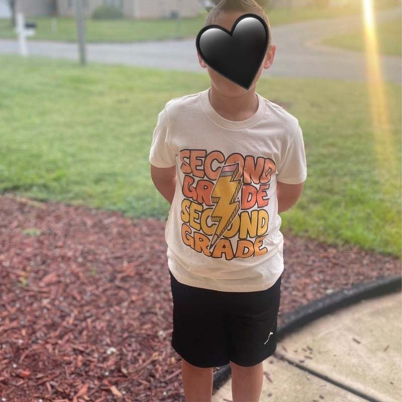 Second Grade T-shirt, 1-5 Grade Back To School T-shirt