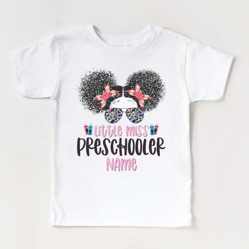 Little miss preschool shirt First day of preschool