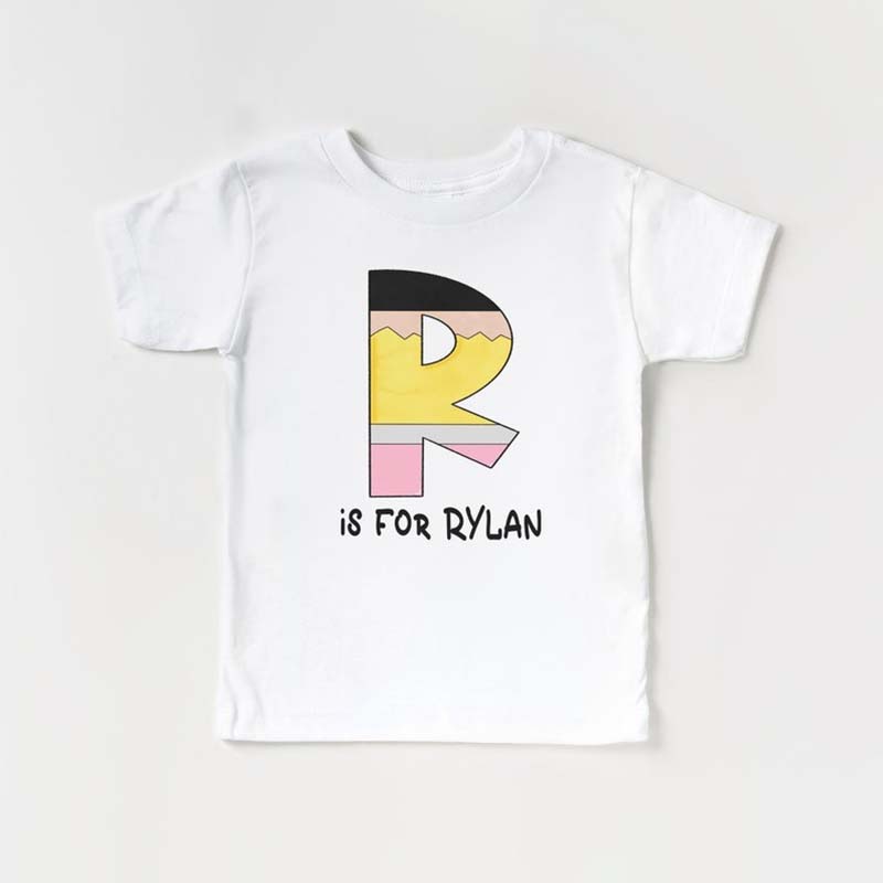 Personalized Back to School Shirt with Name