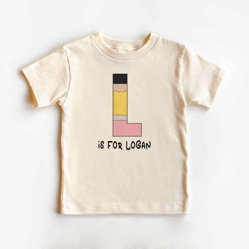 Personalized Back to School Shirt with Name