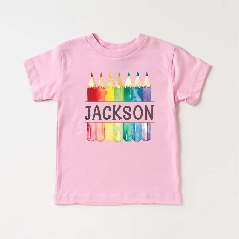 Back To School Shirt Custom Name Shirt