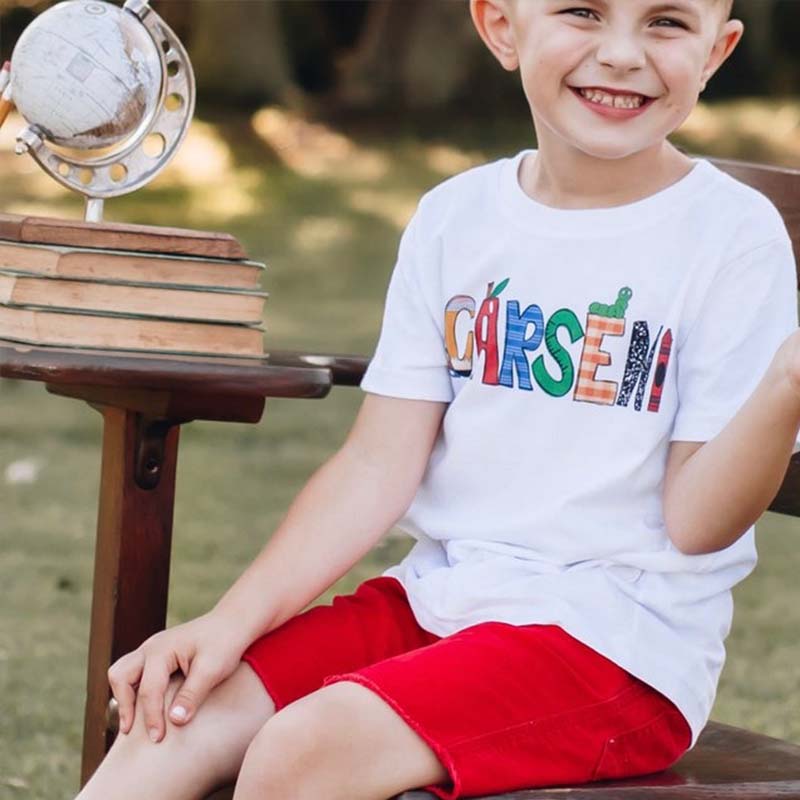 Boys Back to School Toddler Shirt Pencil Shirt