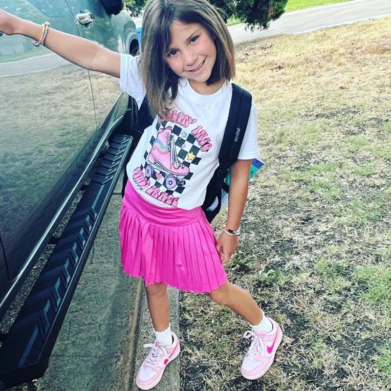 Rolling Into First Grade Skating Toddler