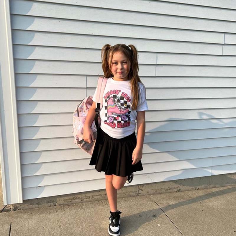 Rolling Into Third Grade Skating Toddler