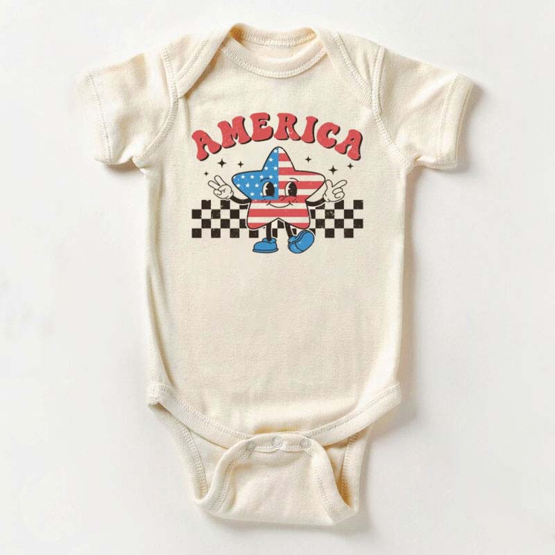 Fourth of July Baby Outfit 4th of July Shirt Baby Bodysuit