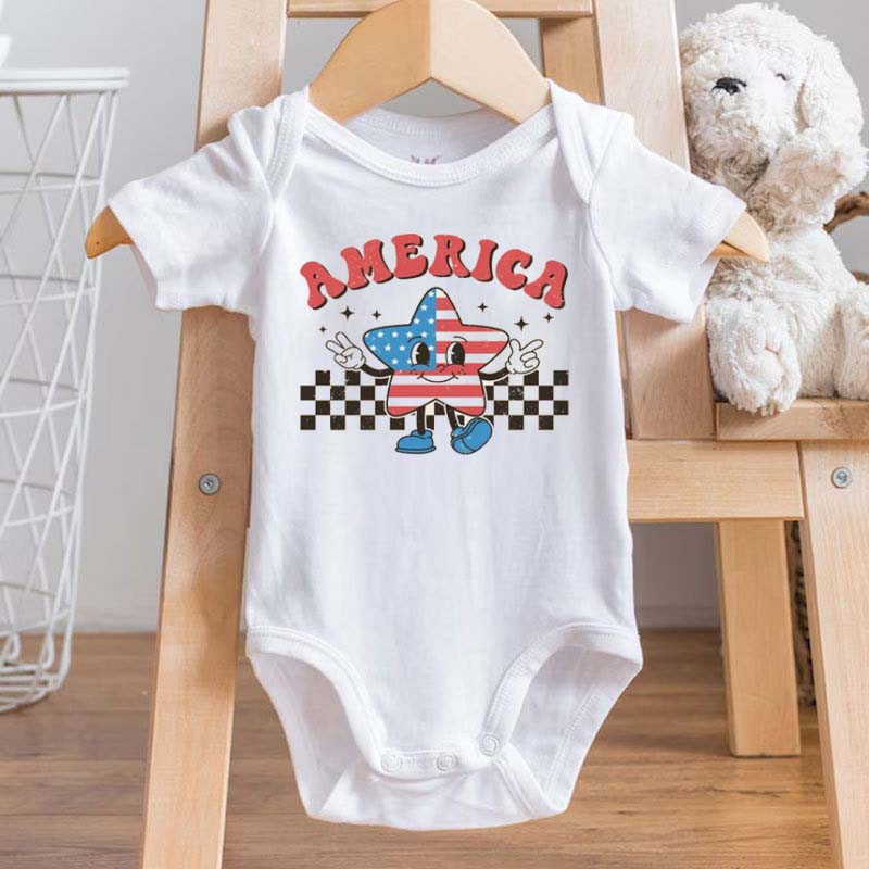 Fourth of July Baby Outfit 4th of July Shirt Baby Bodysuit