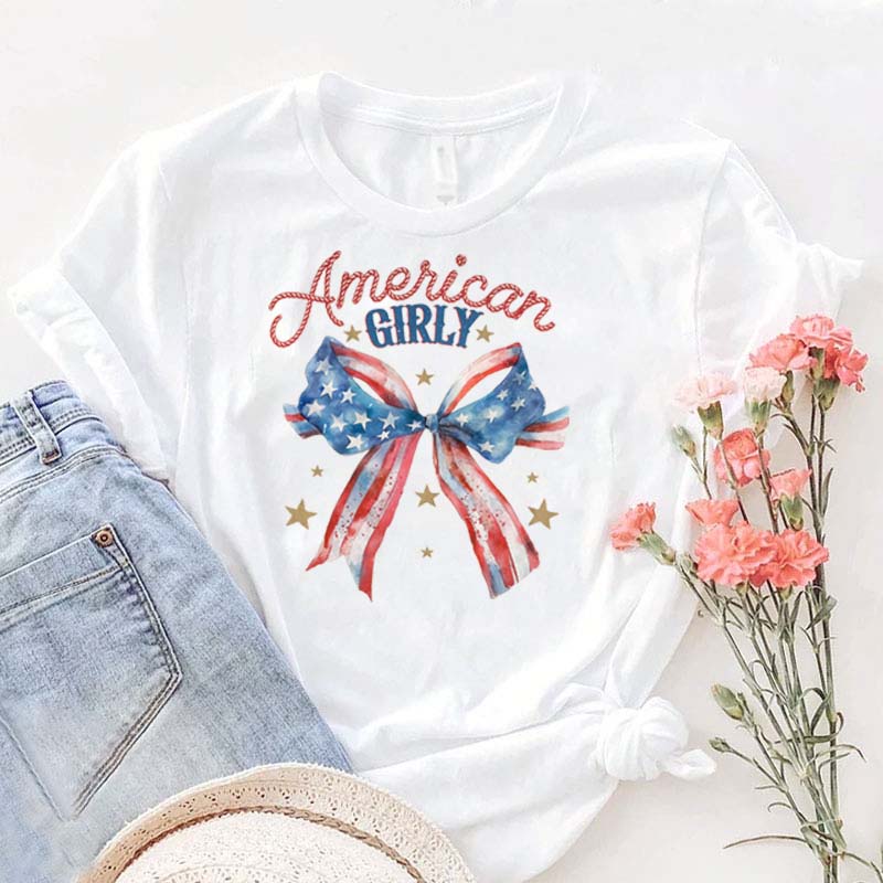 [Adult Tee]American Girl T Shirt Bubble Romper Baby Bodysuit