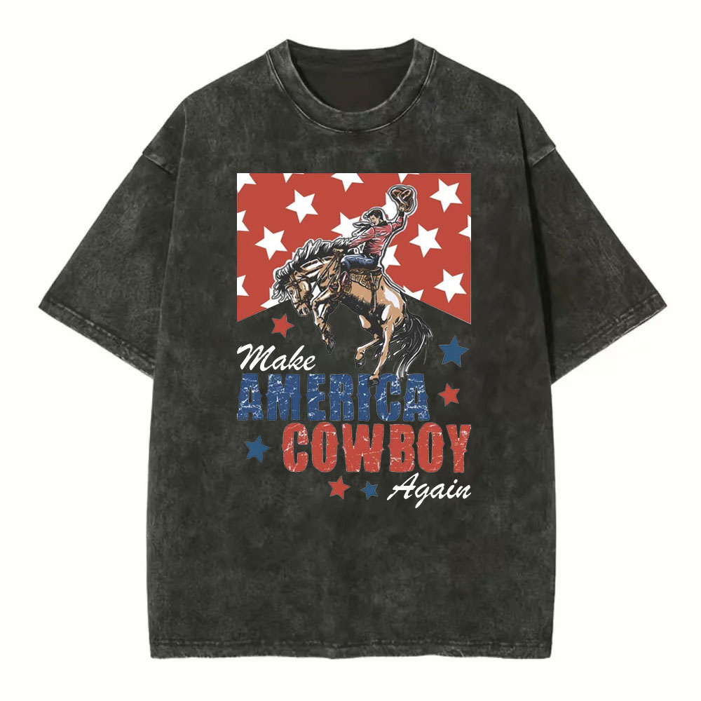[Adults Tee] Make America Cowboy Again