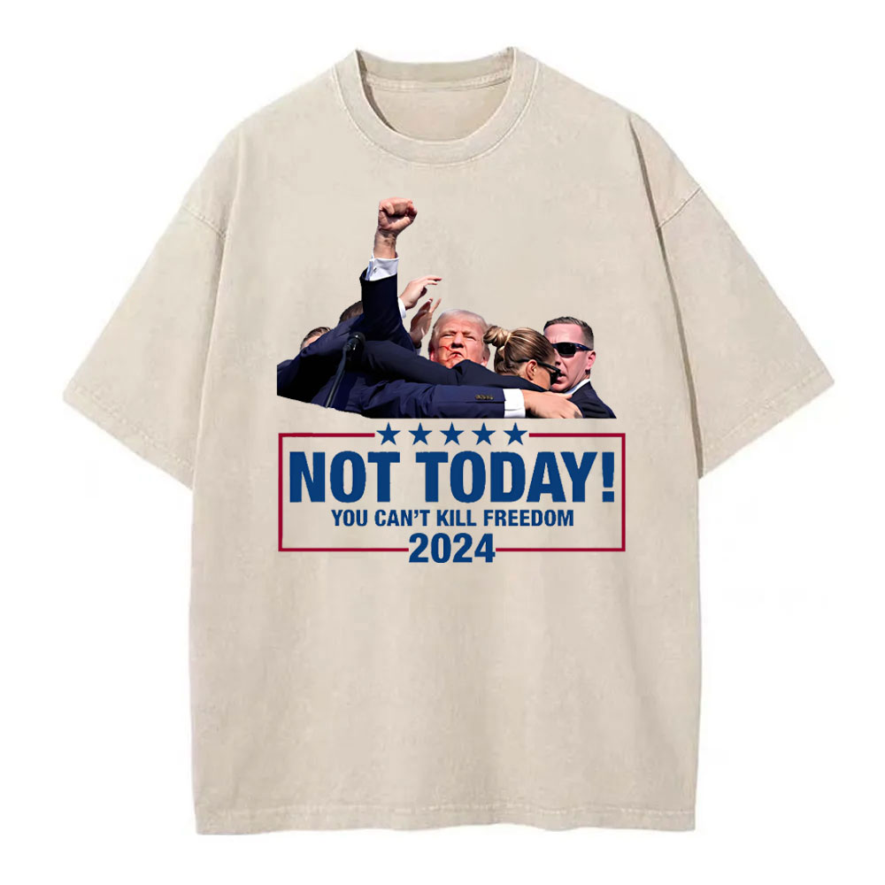 [Adults Tee] Fight For America, NOT TODAY, You Can't Kill Freedom