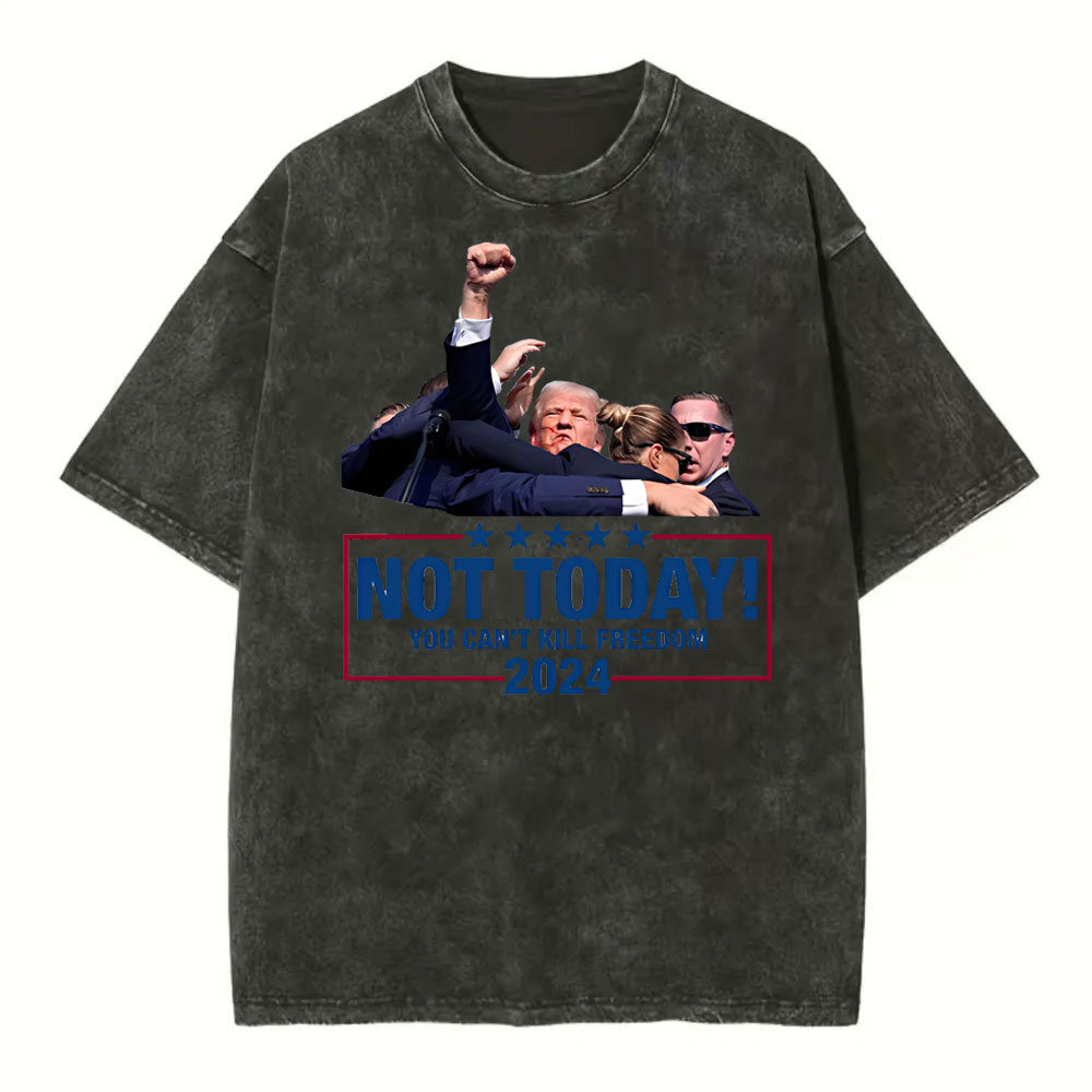 [Adults Tee] Fight For America, NOT TODAY, You Can't Kill Freedom