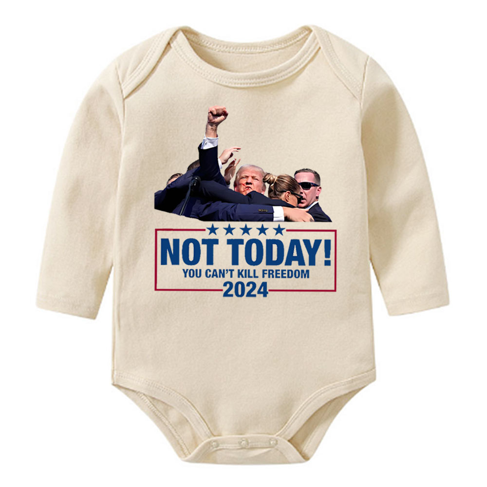 [ Baby Onesie & Kids Tee ] Fight For America, NOT TODAY, You Can't Kill Freedom
