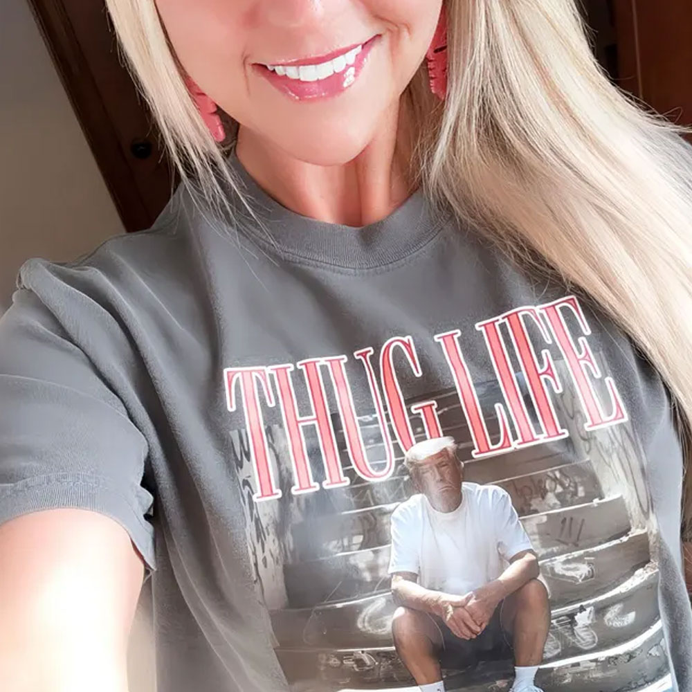 [Adults Tee] Funny Trump 2024, Thug Life