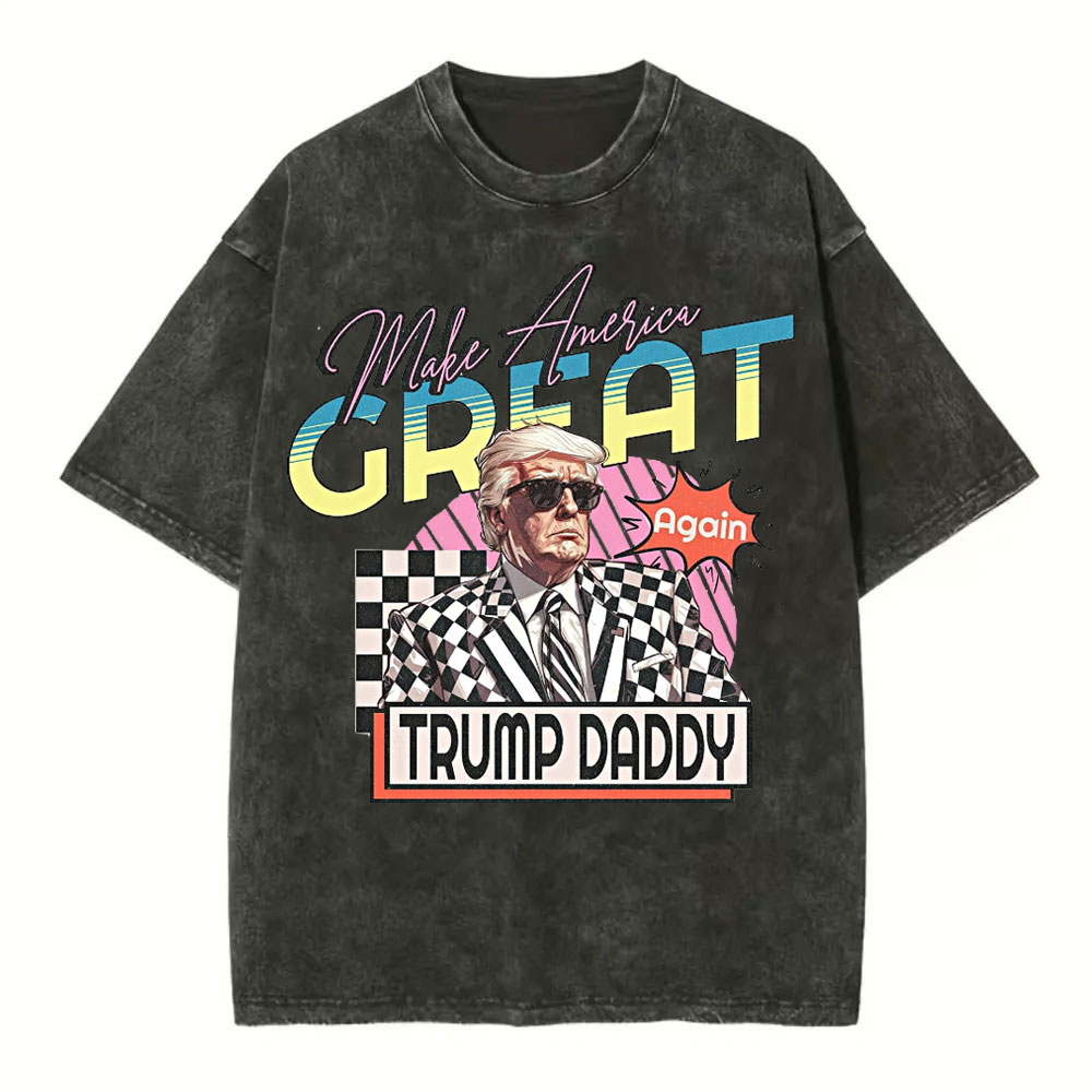 [Adults Tee] Make America Great Trump Daddy 2024