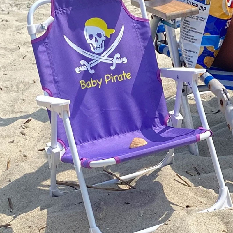 Personalized Toddlers Folding Beach Chair and Umbrella Set with 17 Designs