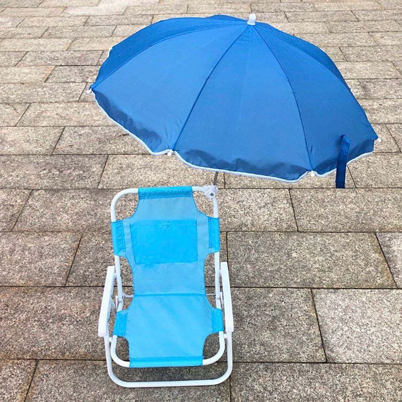 Personalized Toddler Beach Chair and Umbrella Set
