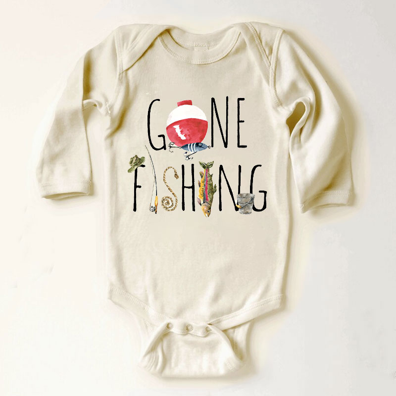 Gone Fishin' Biggest Catch Baby Onesie