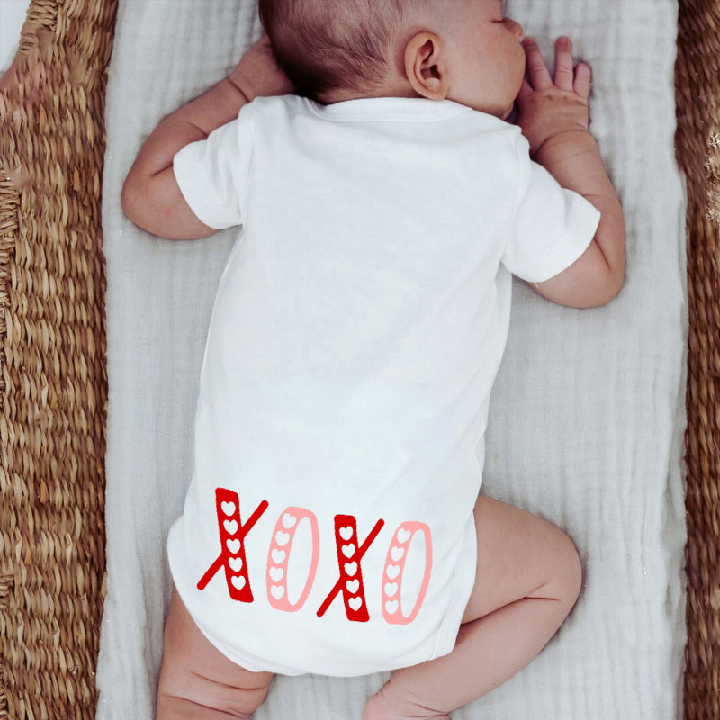 Personalized Baby 1st Valentine's Day Bodysuit