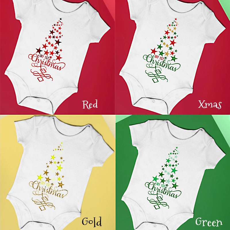 Custom My 1st Christmas Tree Outfit, Baby Christmas Gifts