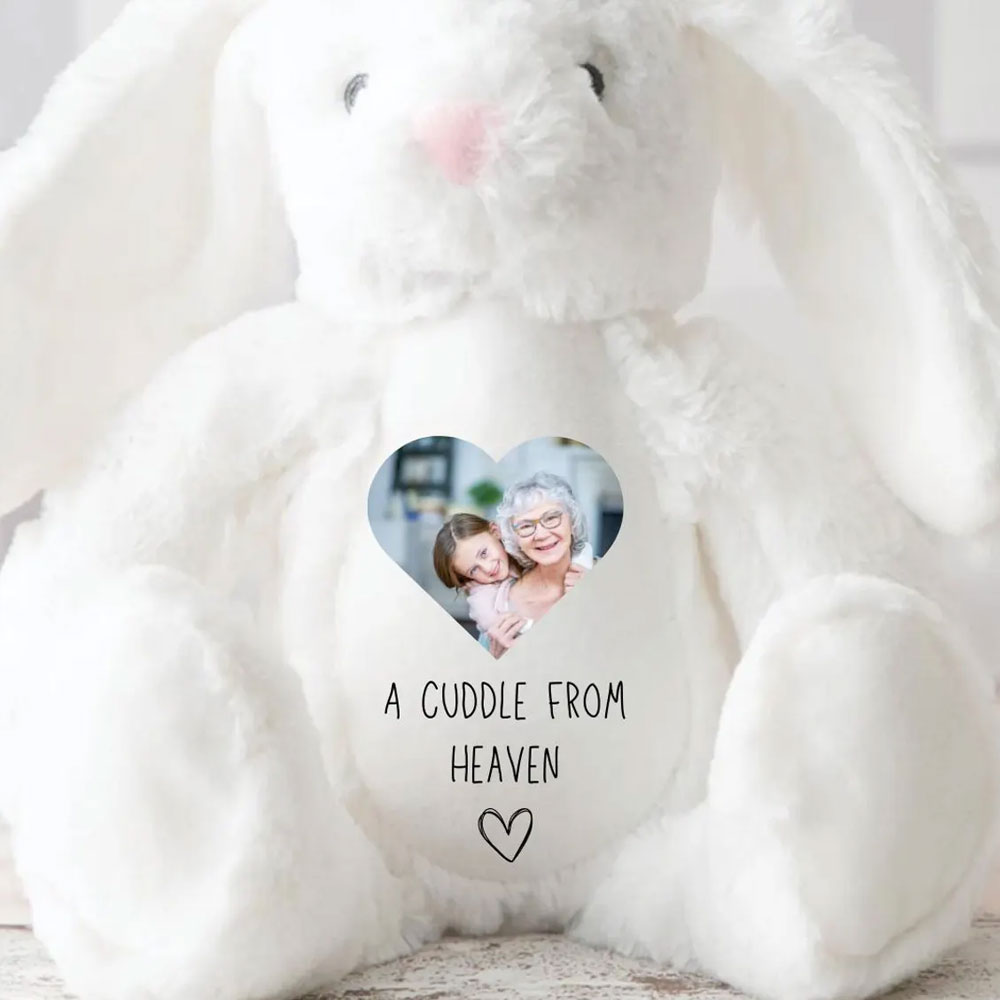Personalized Memory Bunny A Cuddle From Heaven Gift