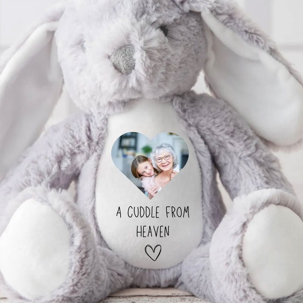 Personalized Memory Bunny A Cuddle From Heaven Gift