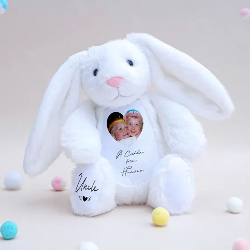 Personalized Memory Bunny A Cuddle From Heaven Gift