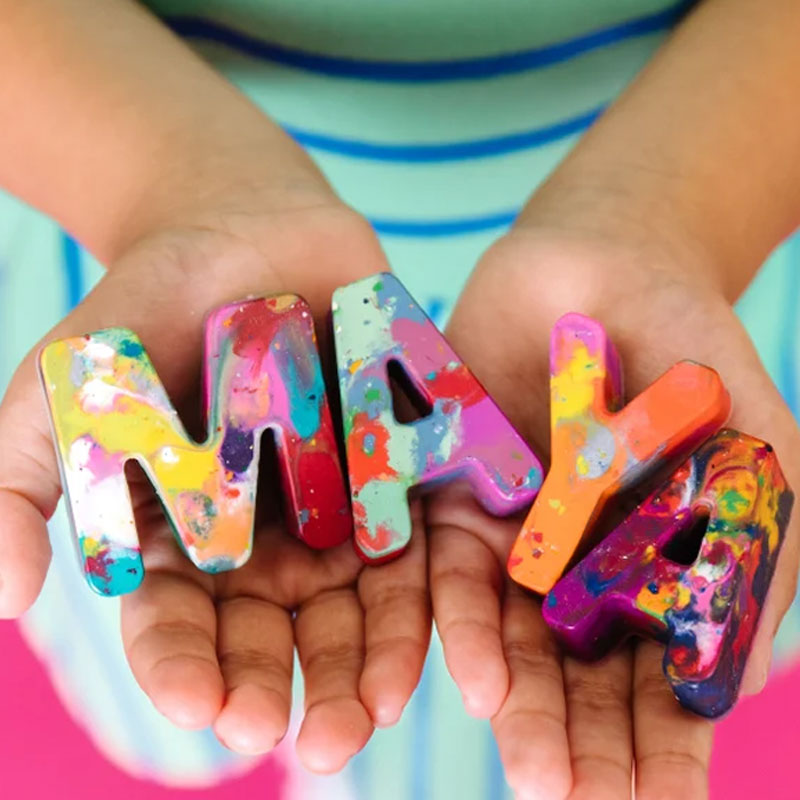 Personalized Name Crayons, NAME Crayons for Kids in a Gift Box
