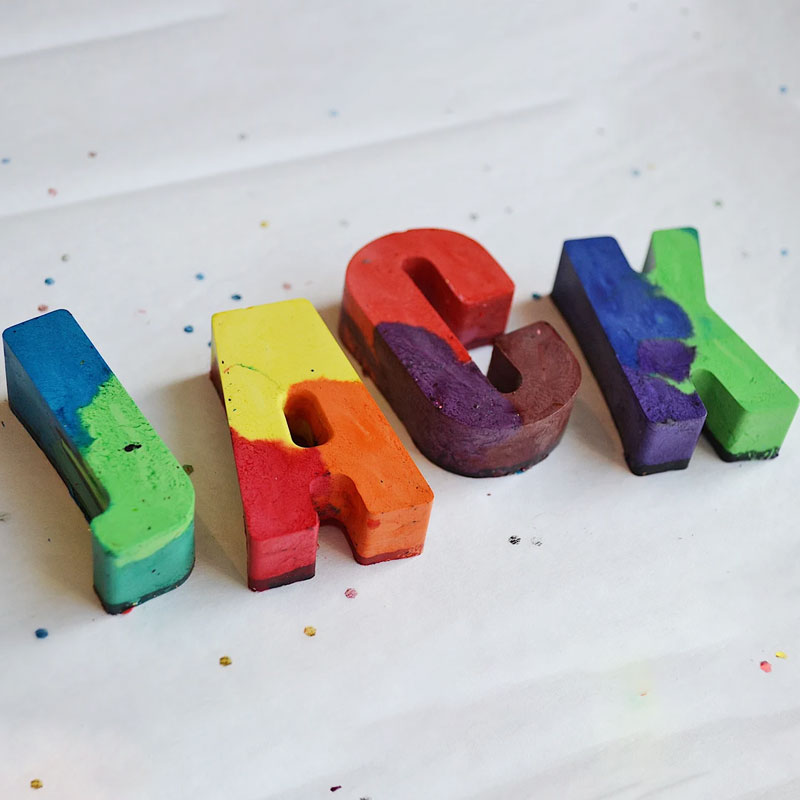 Personalized Name Crayons, NAME Crayons for Kids in a Gift Box