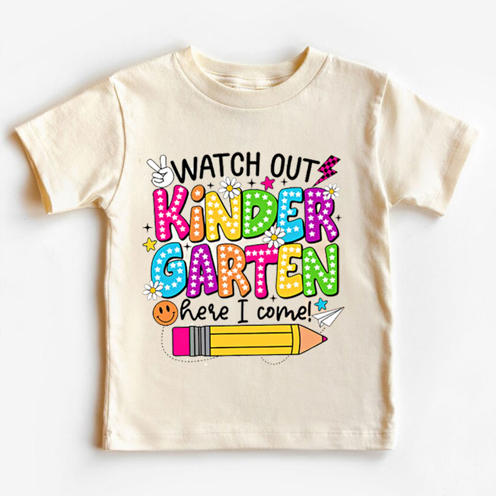 Retro Back to School Pre-K - 4 Grade T-shirt